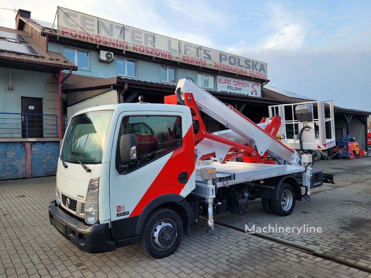 nacelă pe camion Nissan NT400 - 21m Multitel MX210 - bucket truck boom lift