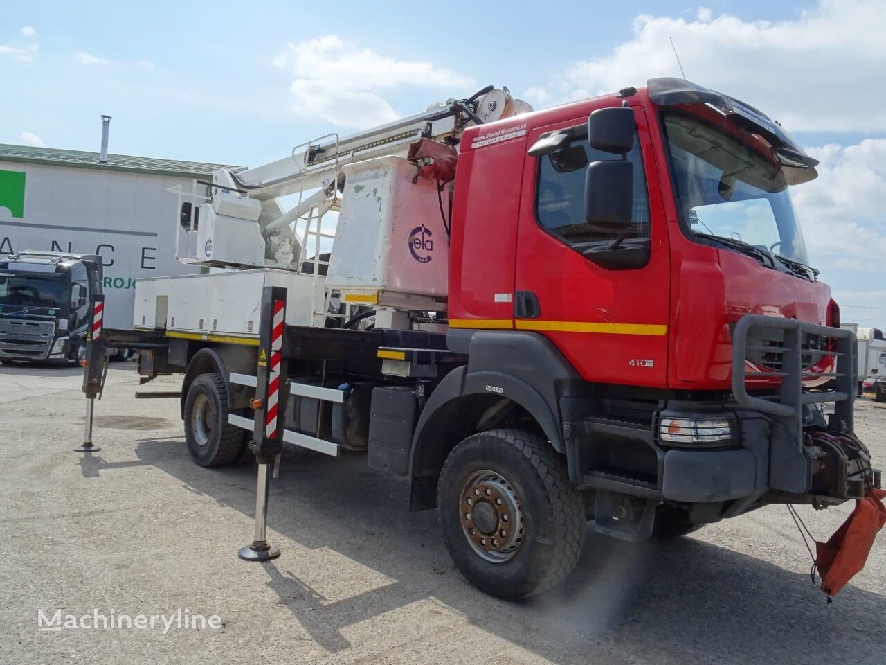 رافعة السلة التلسكوبية Renault KERAX 410.19