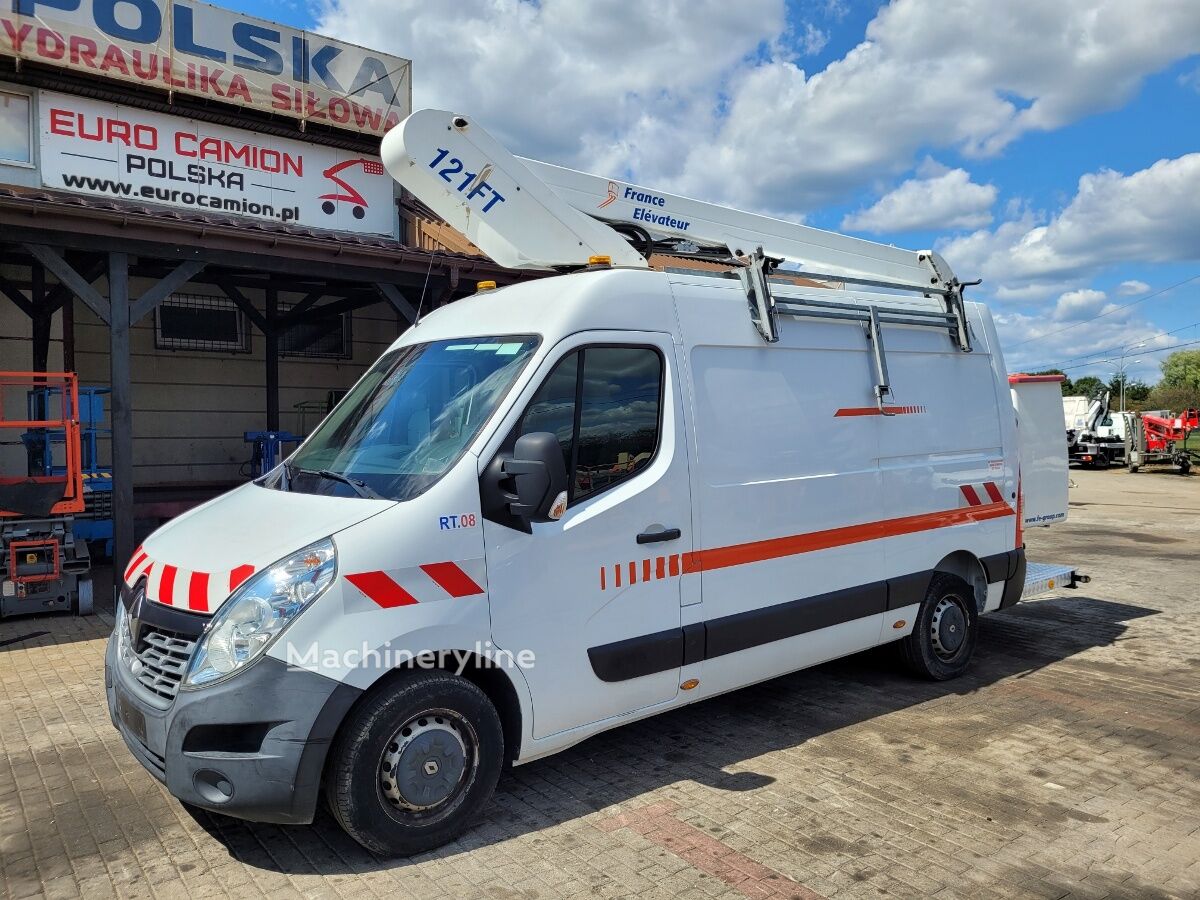 Renault Master - 12 m France Elevateur 121 FT bucket truck boom lift plataforma sobre camión