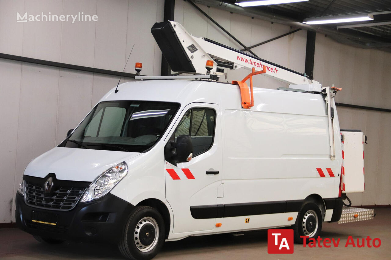 καλαθοφόρο όχημα Renault Master 2.3 dCi HOOGWERKER HUBARBEITSBÜHNE NACELLE TIME