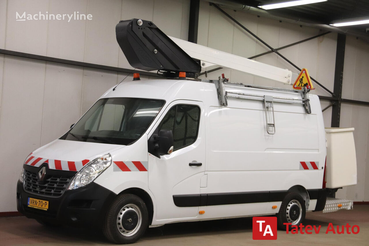 podnośnik koszowy Renault Master AUTO HOOGWERKER KLUBB K32 12 METER NACELLE FRANCE