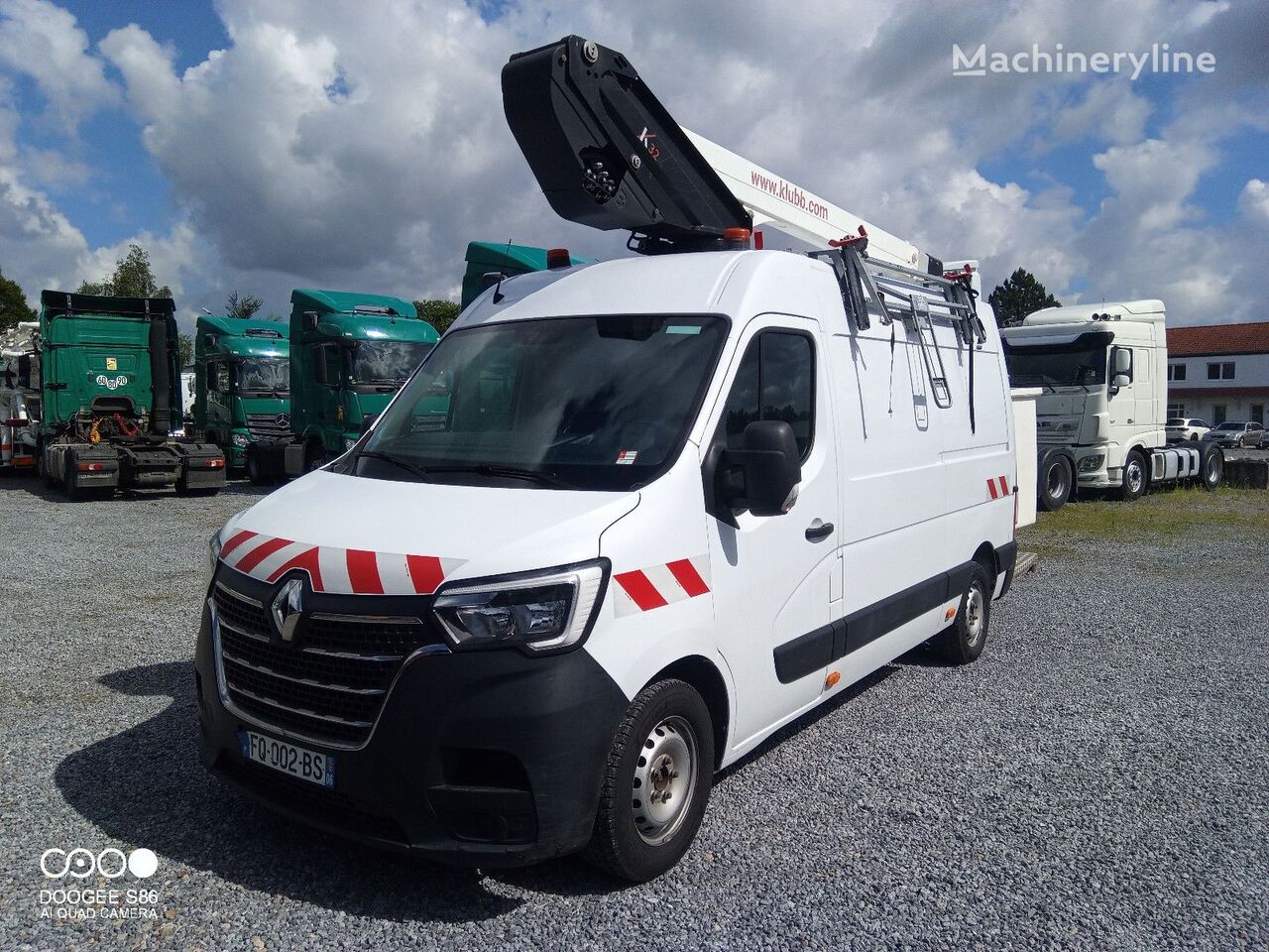 رافعة السلة التلسكوبية Renault Master Arbeitsbühne 10,5m