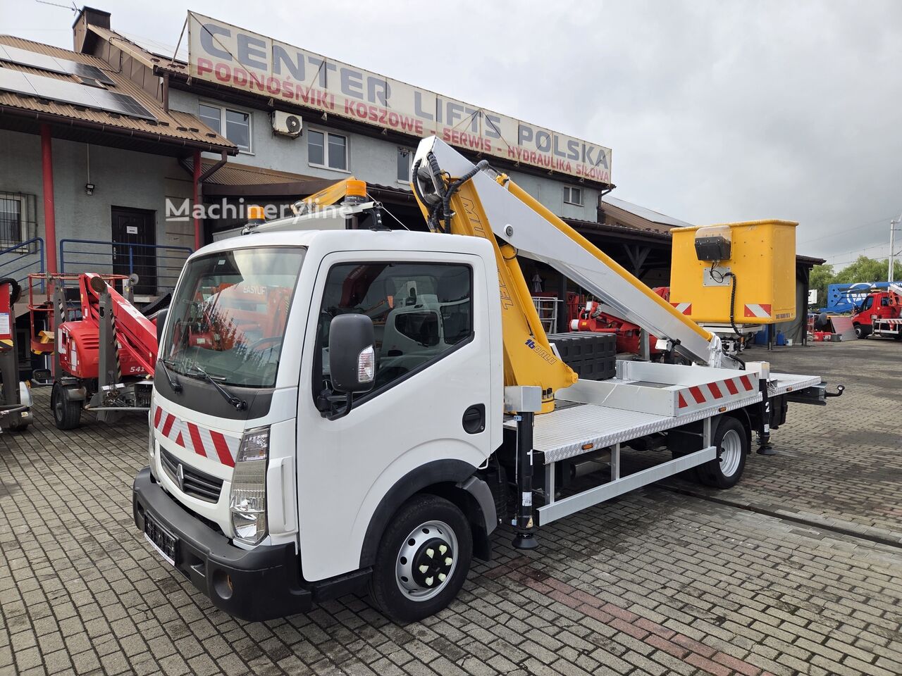 Renault Maxity - 16m Multitel 160 ALU DS bucket truck boom lift podnośni - Machineryline