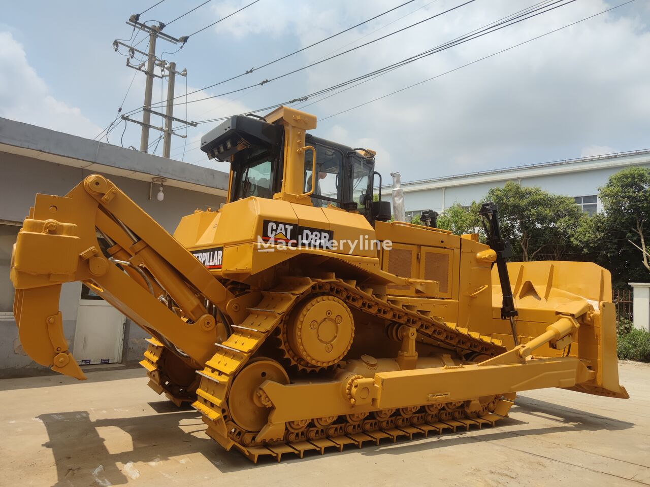 Caterpillar d8r used d8r bulldozer  Planierraupe