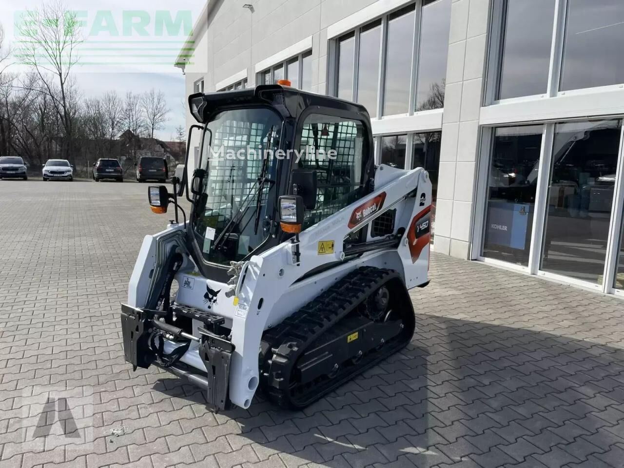 ماكينة التحميل المجنزرة الصغيرة Bobcat t450 e - Machineryline