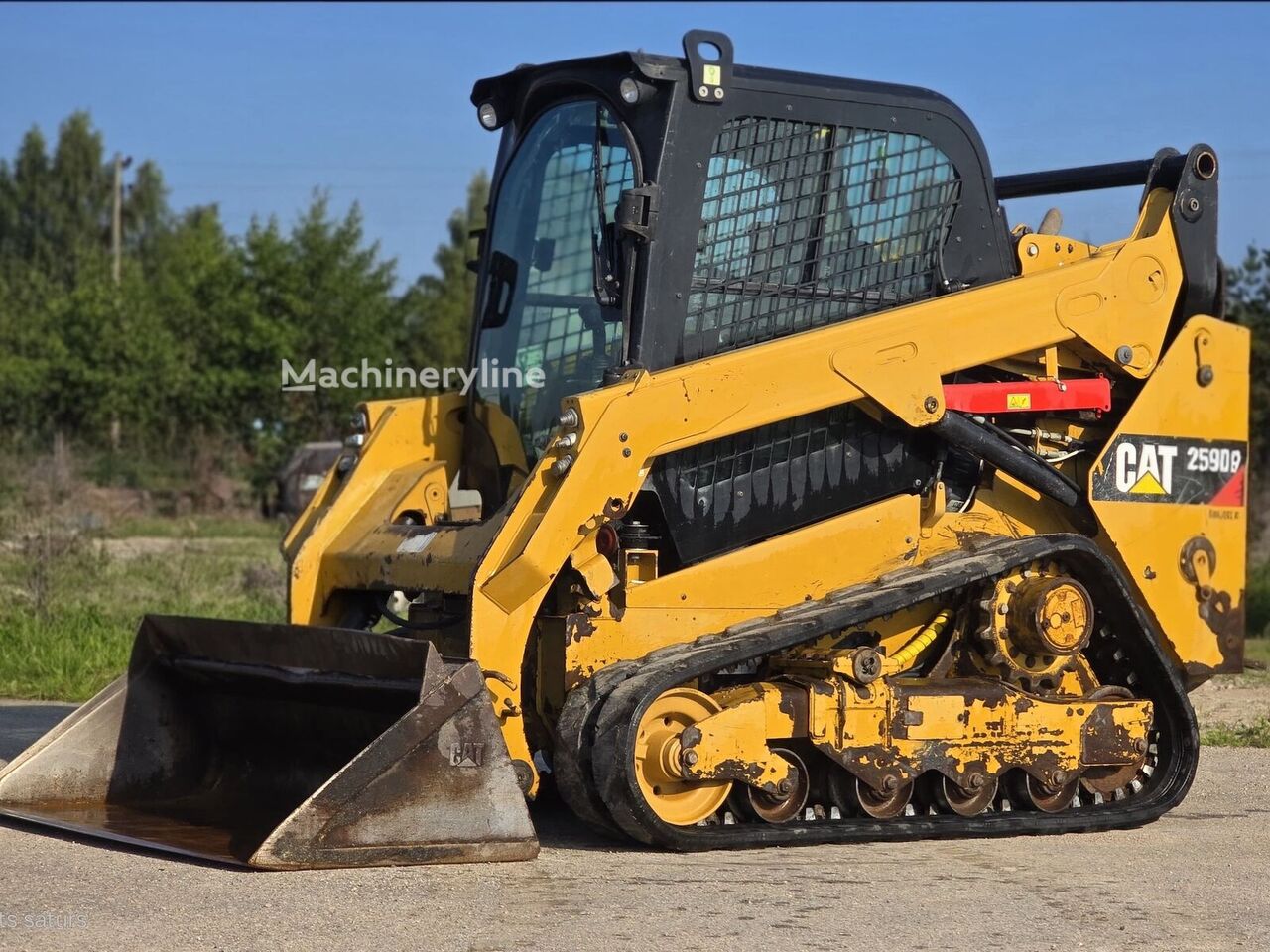 Venta de Caterpillar 259D minicargadora de cadenas | Machineryline BO Caterpillar 259D minicargadora de cadenas - Machineryline