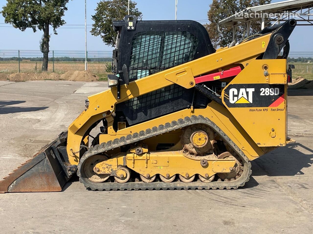 kompaktní pásový mininakladač Caterpillar 289D