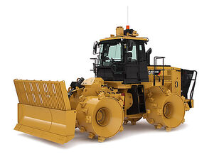 новый компактор Caterpillar 816K