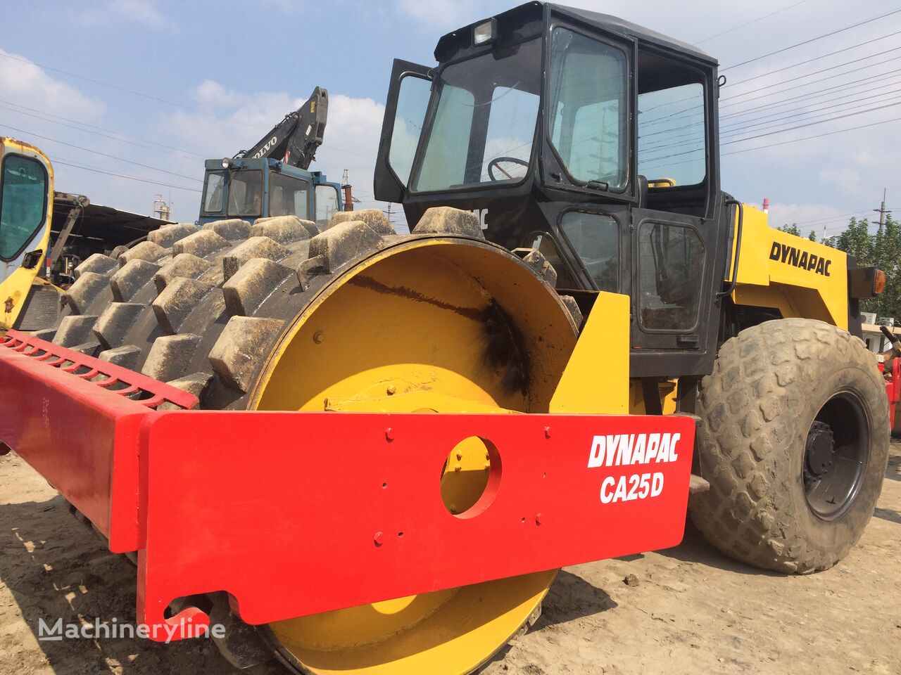 компактор Dynapac CA25D With Sheep Pad CA301D