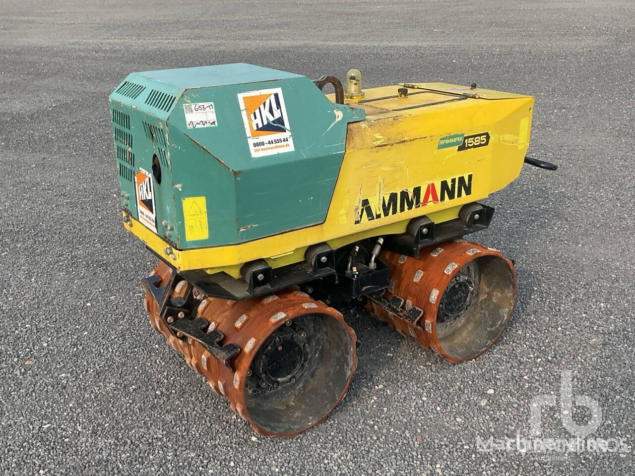 компактор Rammax RW1585 Walk Behind Padfoot