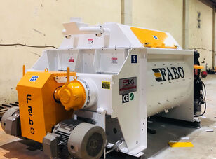 new FABO TWS 02 TWINSHAFT MIXER FOR READYMIXTURE | HIGH CAPACITY concrete mixer