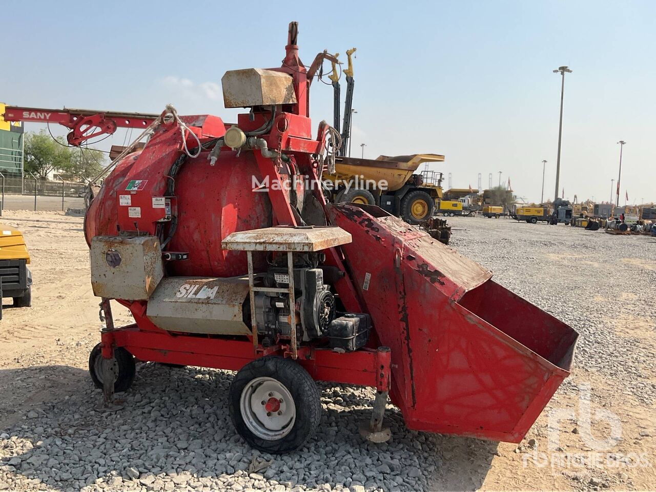 Miešačka na betón Silla BIR750 - Machineryline