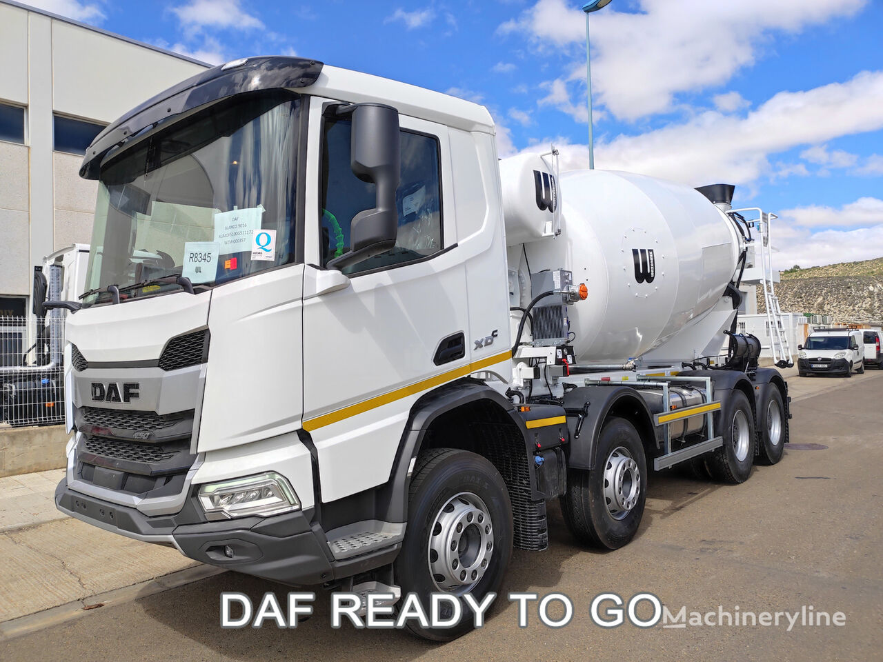 новый автобетоносмеситель DAF XDc 450 FAD