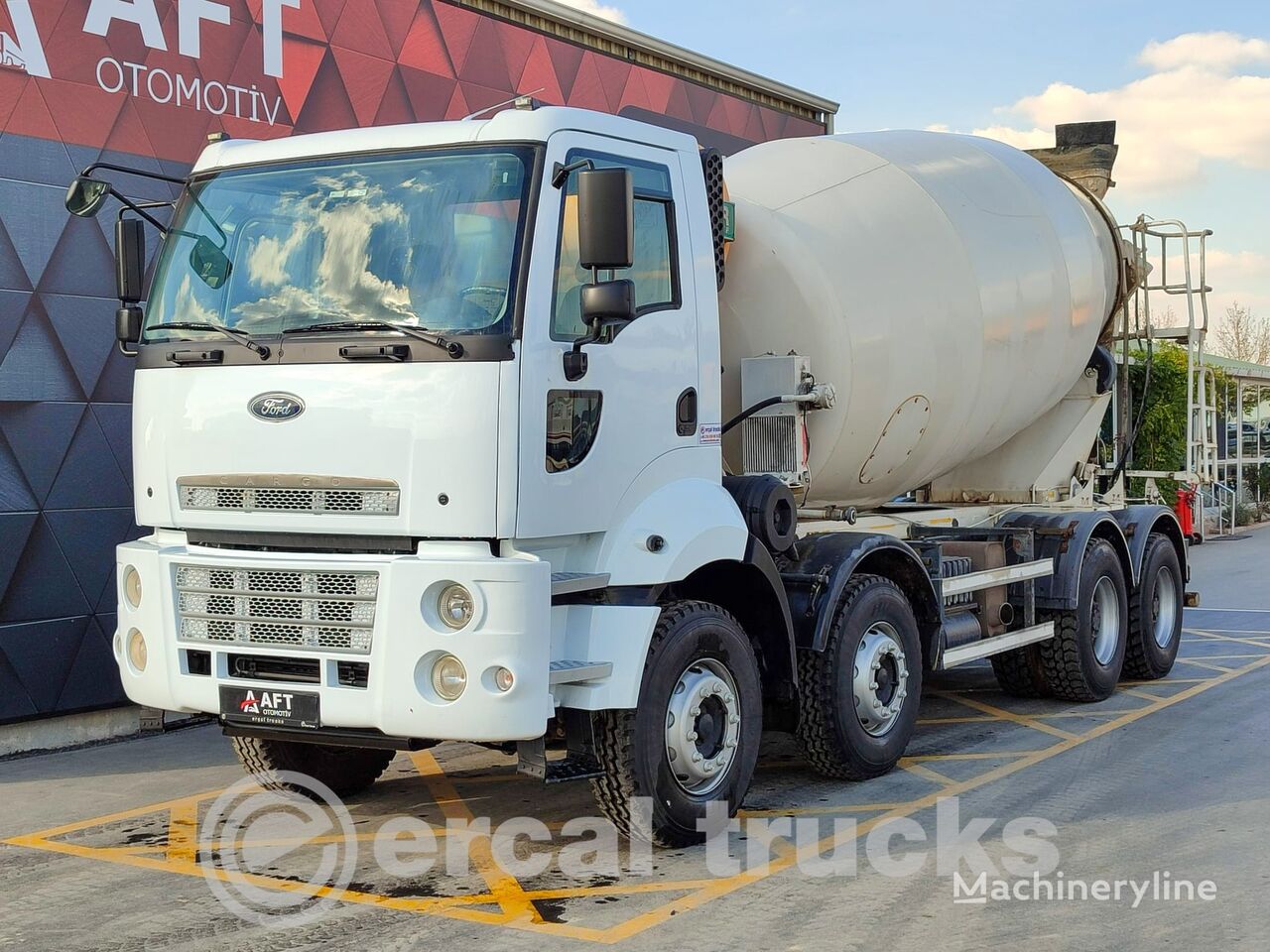 camion malaxeur IMER Group  sur châssis Ford 2012 CARGO 3936 M E5 12m³ IMER TRANSMIXER