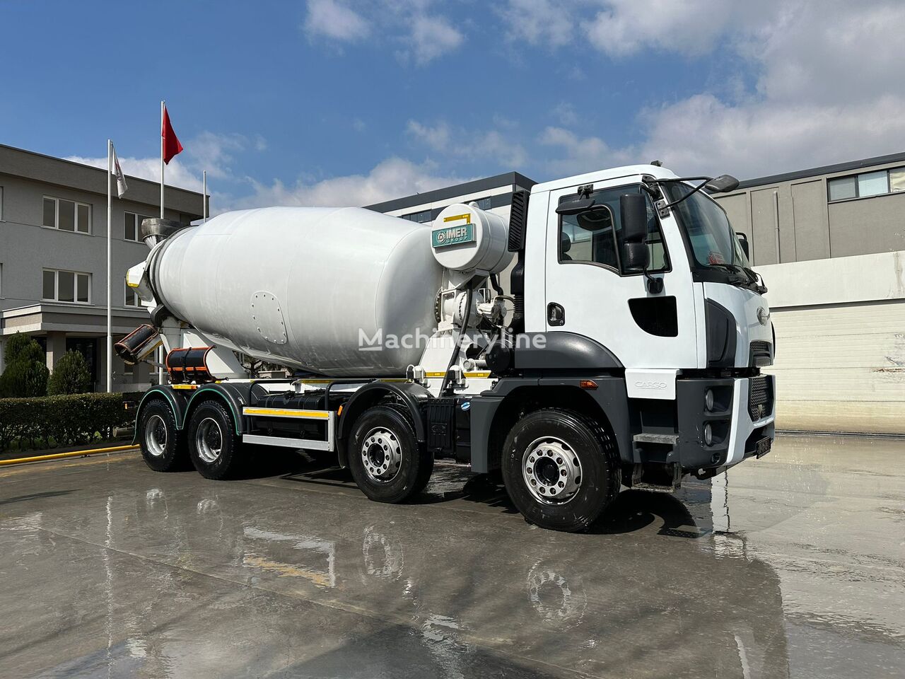 camion malaxeur IMER Group  sur châssis Ford 4142 FORS CARGO