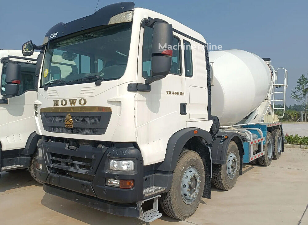 betonvežis XCMG  su Howo TX Concrete Mixer Truck 12 Cubic 350hp važiuokle