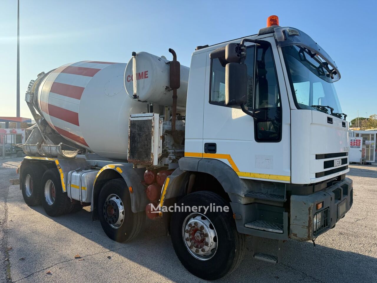 Xe tải trộn bê tông Coime  trên khung IVECO EUROTRAKKER - Machineryline