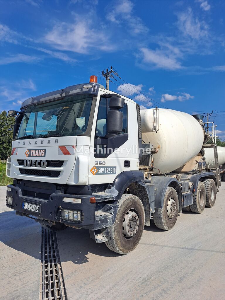 Baryval  on chassis IVECO Trakker 360 concrete mixer truck