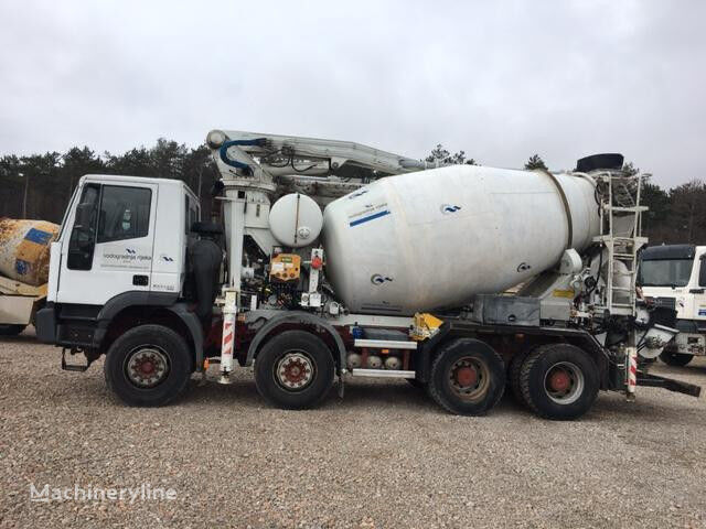 IVECO Trakker MP340E38H concrete mixer truck