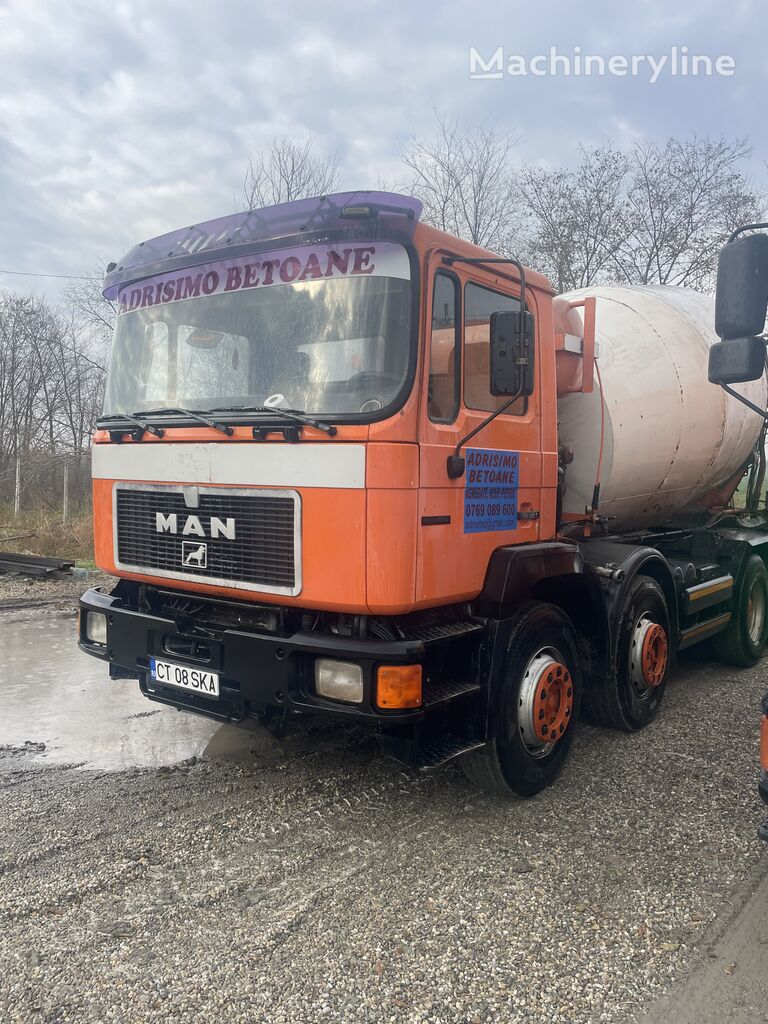 camion malaxeur Stetter  sur châssis MAN 2/360