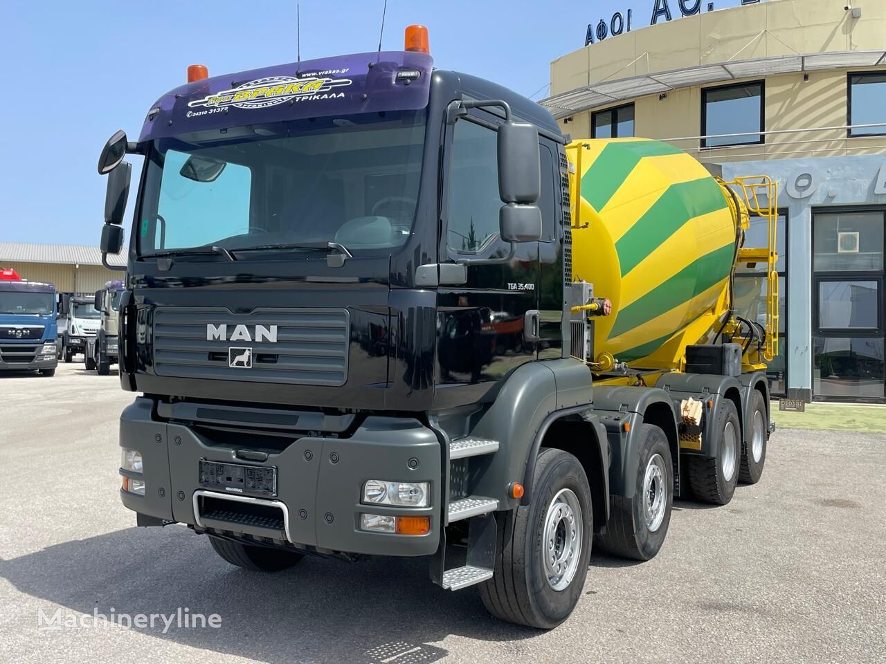 camion malaxeur MAN TGA 35.400