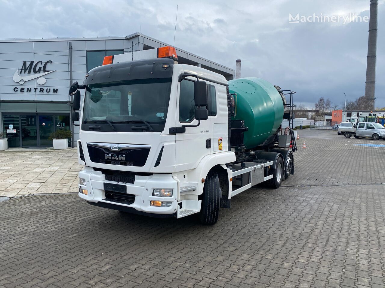 Baryval  on chassis MAN TGM 26.340  concrete mixer truck