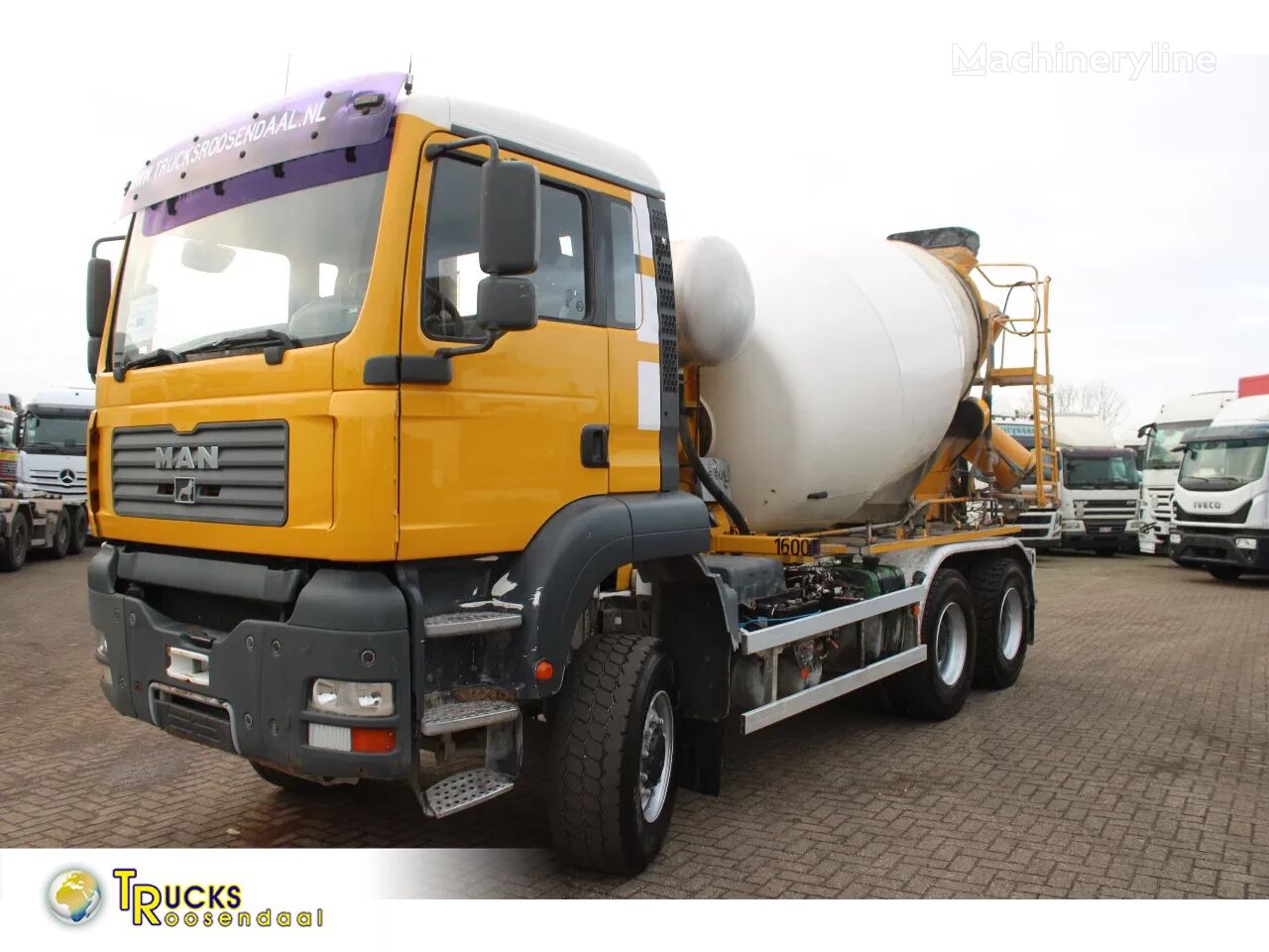 betooniveok MAN TGS 26.400 + 6X6 + beton/tipper function + manual