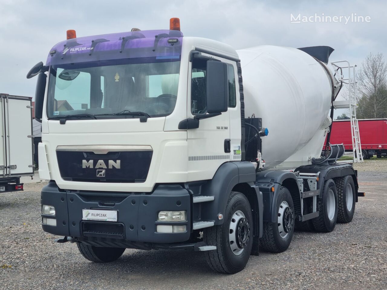 Frumecar  on chassis MAN TGS 32.360 concrete mixer truck