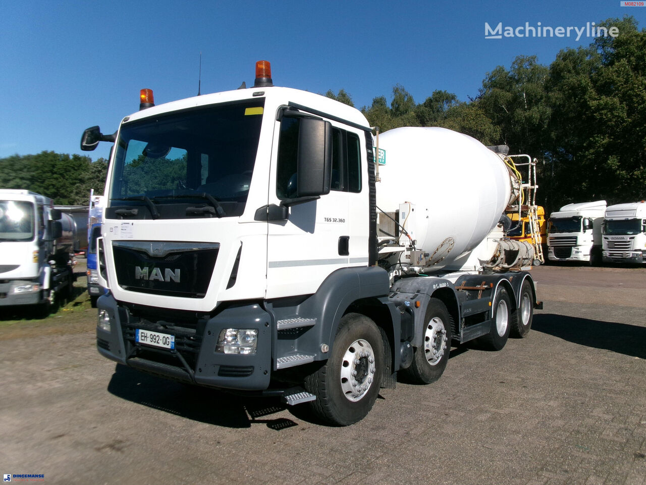 автобетоносмеситель MAN TGS 32.360 8X4 Euro 6 Imer concrete mixer 9 m3