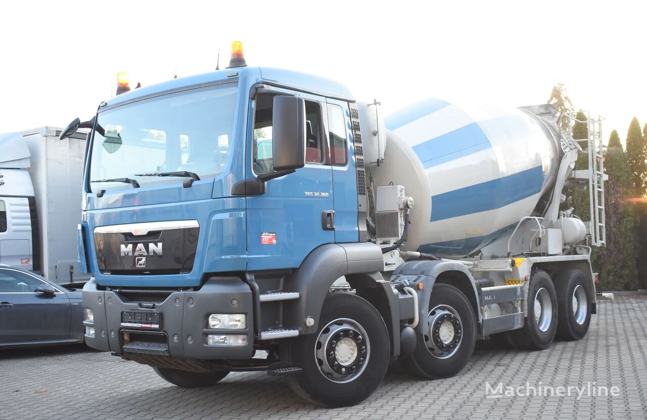 автобетоносмеситель MAN TGS 32.360 8x4 BB Betonomieszarka/Gruszka Stetter 8x4 Sprowadzon