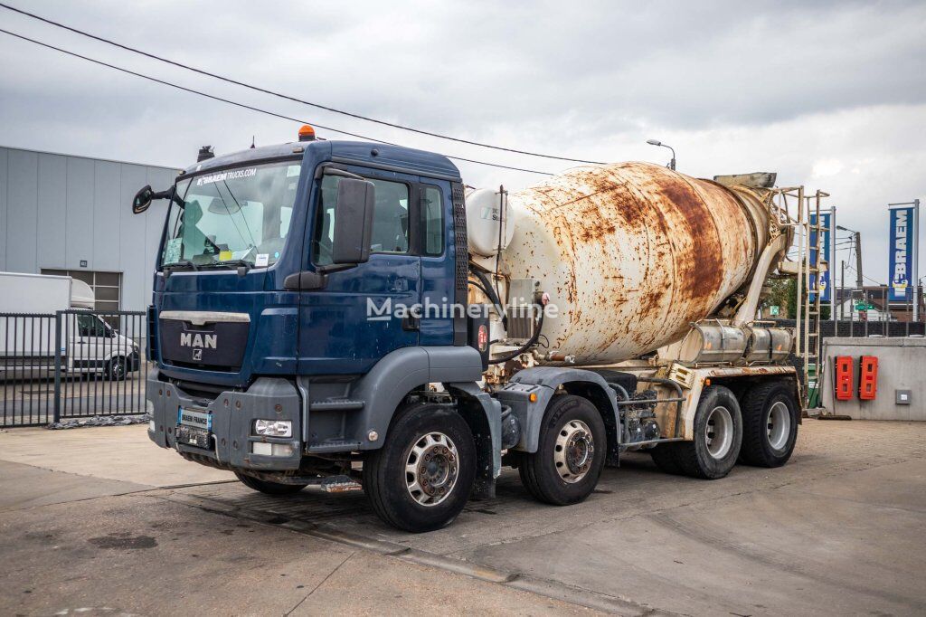 MAN TGS 32.400 BB+STETTER concrete mixer truck