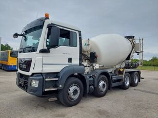 Stetter  on chassis MAN TGS 32.400 BB Stetter 9m3 8x4 concrete mixer truck