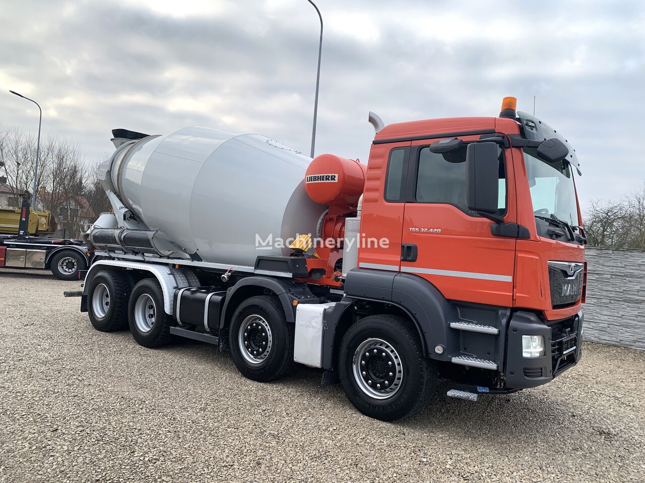 Liebherr  on chassis MAN TGS 32.420 concrete mixer truck