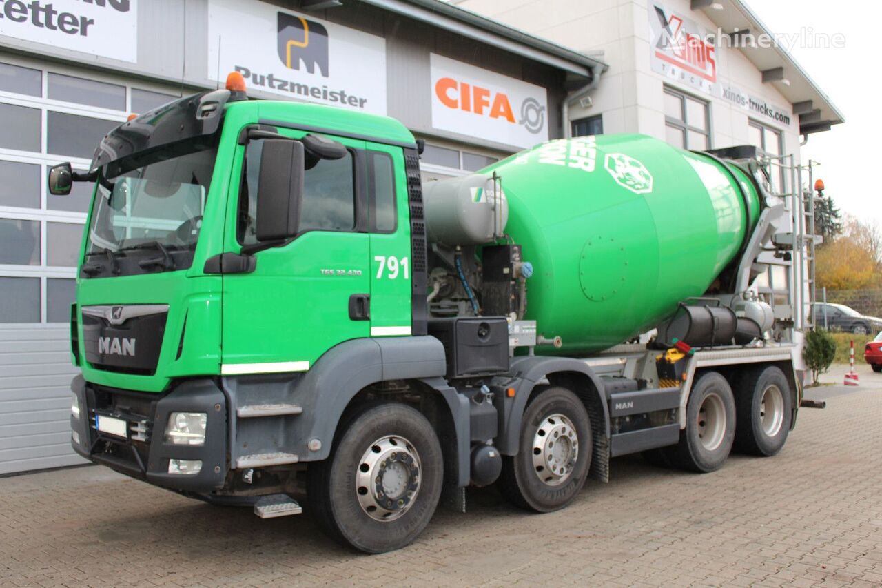 Stetter  on chassis MAN TGS 32.430  concrete mixer truck