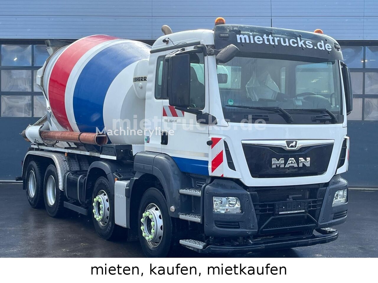 MAN TGS 32.430 şaside Liebherr  transmikser