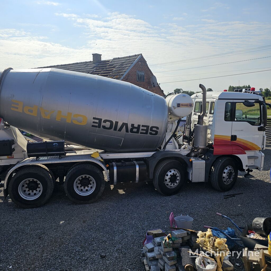 camion malaxeur Frumecar  sur châssis MAN TGS 32.460