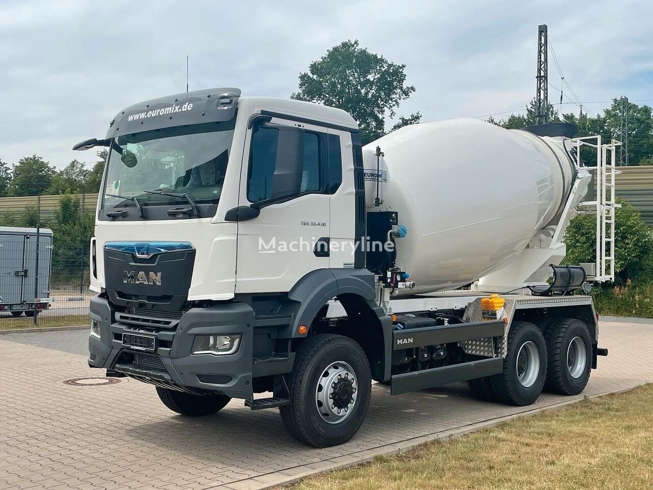 new Euromix MTP  on chassis MAN TGS 33.440 concrete mixer truck