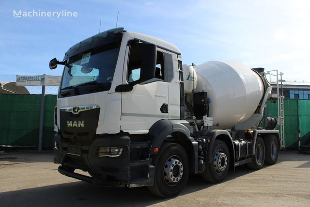 автобетоносмеситель Stetter  на шасси MAN TGS 35.430 8x4 BB - STETTER 9 m³ - Nr.: 626