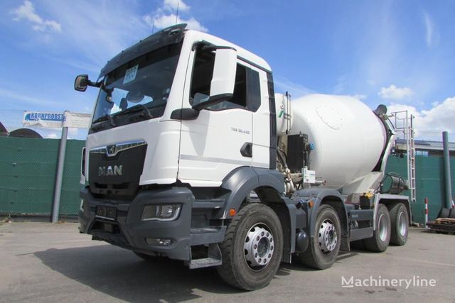 truck pencampur adonan beton Stetter  dengan sasis MAN TGS 35.430 8x4 BB - STETTER 9 m³ - Nr.: 903