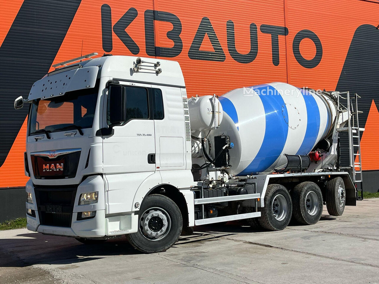 MAN TGX 35.480 8x4*4 INTERMIX IMI 10 m3 concrete mixer truck for sale | Machineryline PH MAN TGX 35.480 8x4*4 INTERMIX IMI 10 m3 concrete mixer truck - Machineryline