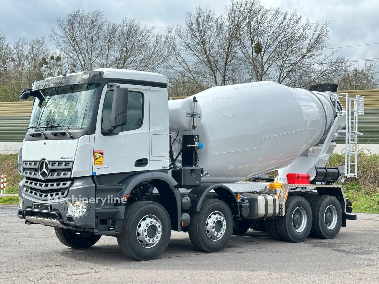 new Euromix MTP  on chassis Mercedes-Benz 4145  concrete mixer truck