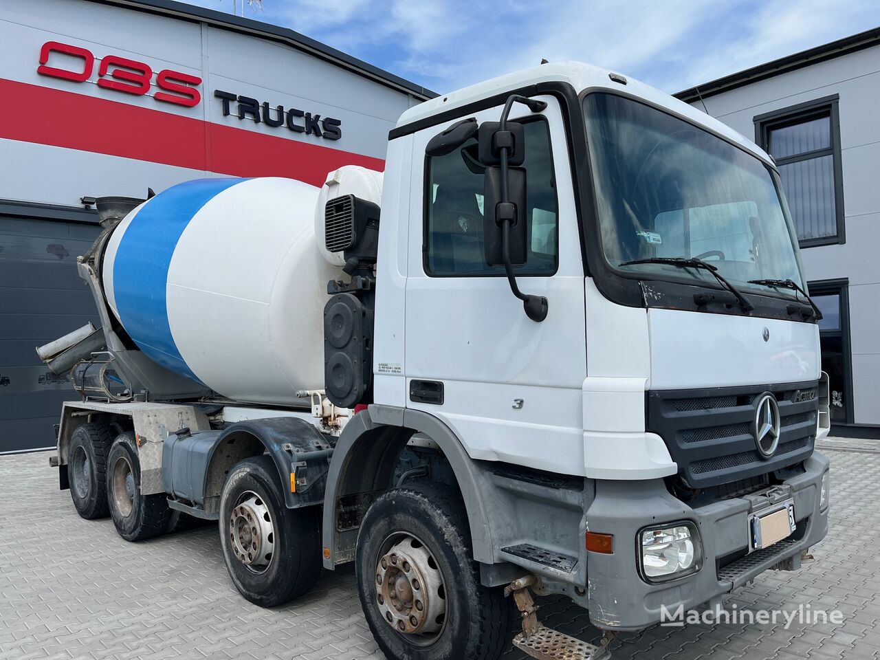 автобетоносмеситель Stetter  на шасси Mercedes-Benz Actros 3236