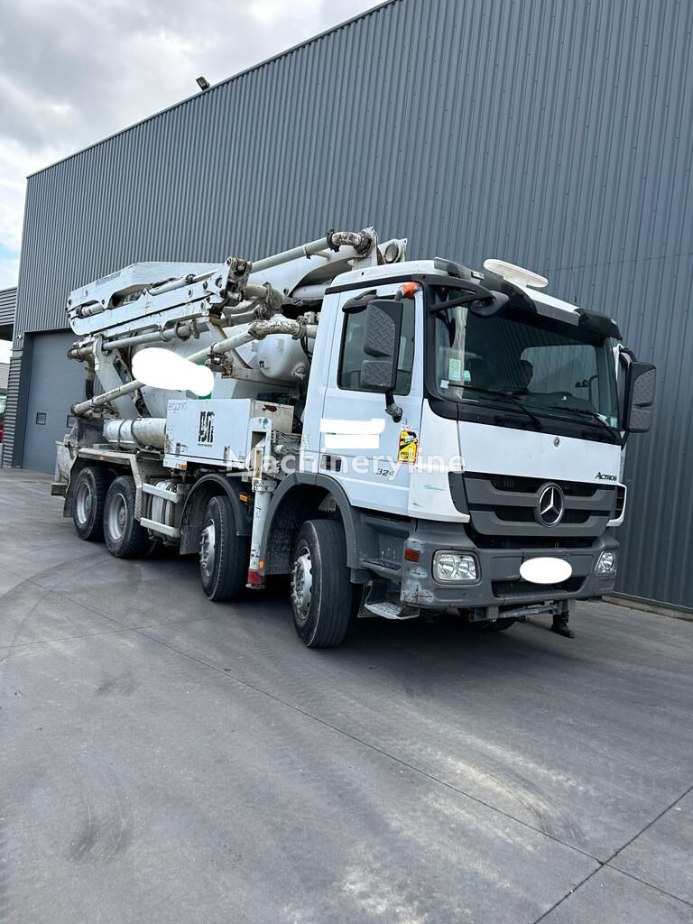 Stetter On Chassis Mercedes Benz Actros Concrete Mixer Truck For Sale France Saint Priest