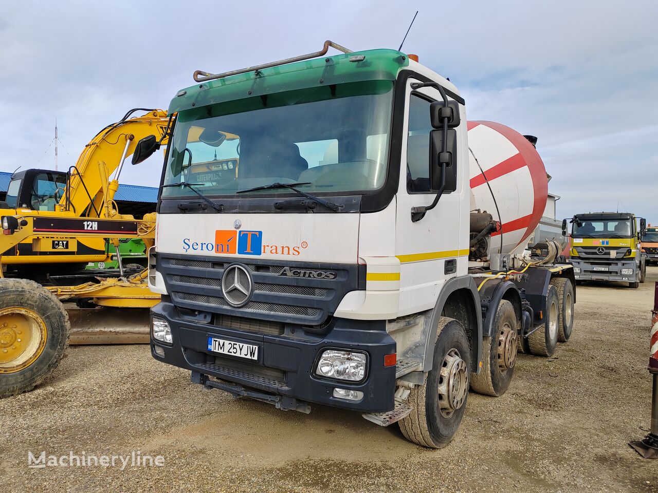 Liebherr  on chassis Mercedes-Benz Actros 3241 concrete mixer truck