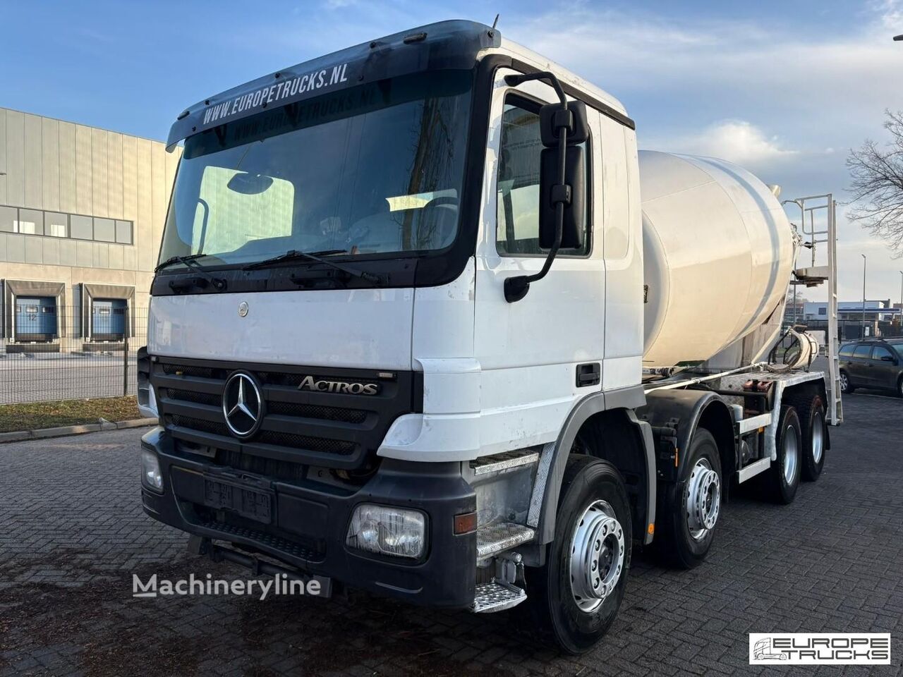 Camion malaxeur Mercedes-Benz Actros 3241 Full Steel - Manual - Airco - Machineryline