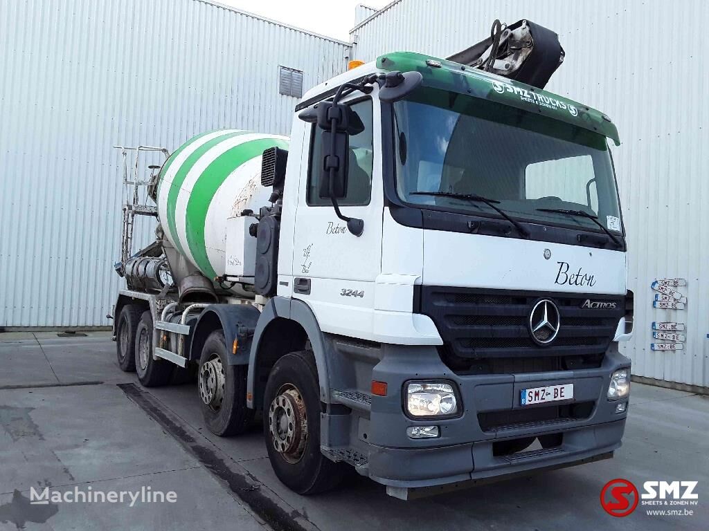 Mercedes-Benz Actros 3244 9m2+ belt camión hormigonera