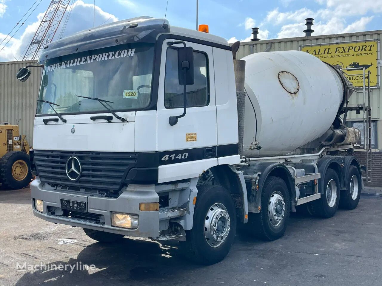 Mercedes-Benz Actros 4140 Mixer 9CBM Liebherr 8x4 Full Steel Suspension EPS V6 camión hormigonera