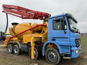 betonvežis Putzmeister  su Mercedes-Benz Actros  PUTZMEISTER 24-3 125mm RUROCIĄG važiuokle