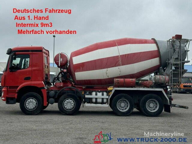 Intermix  on chassis Mercedes-Benz Arocs concrete mixer truck