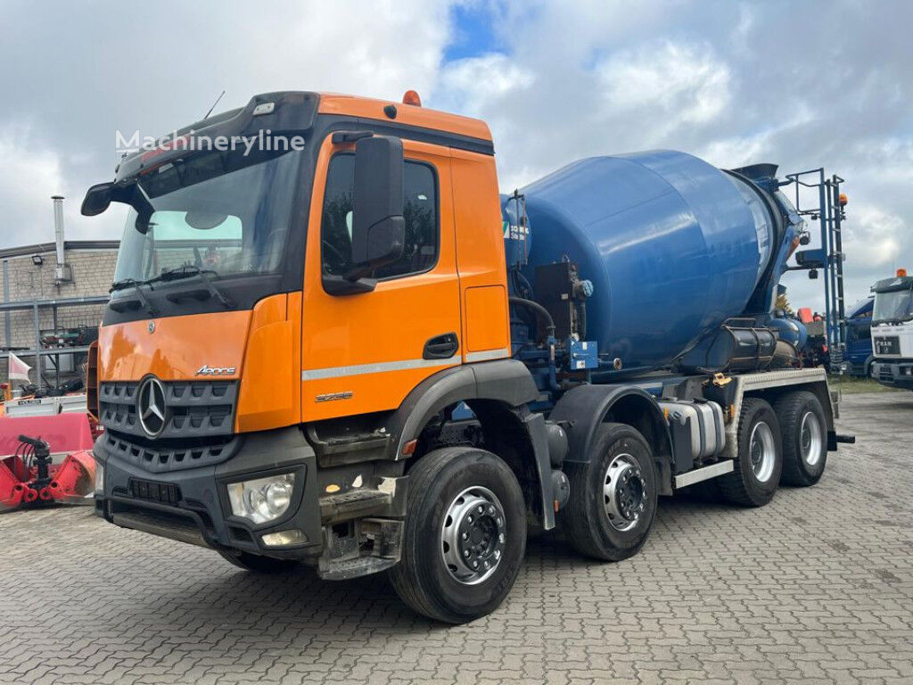 Mercedes-Benz Arocs 3236 şaside Stetter AM 9/8 FHCLL  transmikser - Machineryline